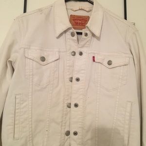 Levi’s White Jean Jacket